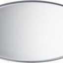 Restaurantware Met Lux 18 Inch Commercial Pizza Pan 1 Coupe Style Pizza Cooking Tray - Heavy-Duty 18-Gauge Aluminum Round Baking Tray Oven-Baking For Pizzas & More
