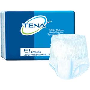 TENA Classic Protective Underwear, Medium 80 Per Case