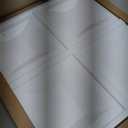 Art3d Drop Ceiling Tiles 24x24, 12 Sheets PVC Decorative Glue up Ceiling Panels 2x2, White