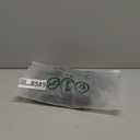 OQQ Women's 1 Piece Yoga Pants Ribbed Seamless Workout High Waist Bell Bottoms Flare Leggings (Medium, Dark Grey)