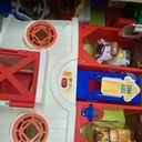 Fisher-Price Little People Caring for Animals Farm Electronic Interactive playset with Smart Stages Learning Songs for Toddlers Ages 1 and up 