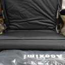 EverCor Stadium Bleacher Seat with Backrest and Armrest-Premium Staduim Seating for Bleachers:Cushioned Padded Foldable with Pockets and Cup Holder, 2 pieces