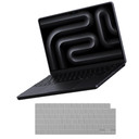 Soonjet for MacBook Pro 14 inch Case | M5 M4 M3 M2 M1 Pro/Max 20262021 | 100% Match Official Color | Hard Shell + Laptop Keyboard Cover | Space Black Clear