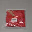 Tube Tops for Women Twist Knot Summer Going Out Crop Tops Backless Strapless Bandeau Tops Y2K Basic (Red, M)