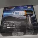 Car Handheld Vacuum Cordless: Car Vacuum Cleaner with 16000Pa Ultra-Strong Suction, Brushless Motor & HEPA Filter - Lightweight Design for Drivers and Office Workers - Charcoal