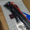 Auto Ventshade [AVS] Low Profile Rain Guards For 2016 - 2023 Toyota Tacoma DOUBLE/EXT CAB ONLY | Window Vent Visors, 4 pcs. - Dark Smoke | 994036