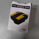 Car Heater, 12V Portable Heater for Car Fast Heating Defogging & Defrosting, 2-In-1 Heating & Natural Wind Car Defroster, 360 Rotary Portable Car Heater with Automatic Power-off Protection