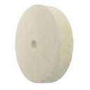 Luo ke 6'' Wool Felt Buffing Wheel - 1/2'' Arbor Hard Felt Buffing Polishing Wheels for Bench Grinder/Table Grinder