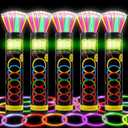 500 Ultra Bright Glow sticks,8" Glow Sticks Bulk,Glow Sticks For Kids Bulk Party Pack,Glow in The Dark Party Supplies,Glowsticks Party Favors with Bracelets and Necklaces