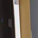 ZJSF Freestanding Dog Fence Indoor, Foldable Dog Gate for Doorways, Stairs or Hallways, Sturdy Wood Extra Wide Pet Gate with Support Feet for The House, White, 24 "Height-3 Panels