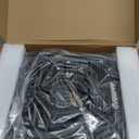 NEW 10" 1200W Subwoofer,BLUE Slim Underseat Car Subwoofer and Amp Package.Under Seat Subwoofers with Amp,Individual Control for Low Pass/Gain/Boost Bass.Deep Bass Perfect for Truck/SUV/Jeep/MPV