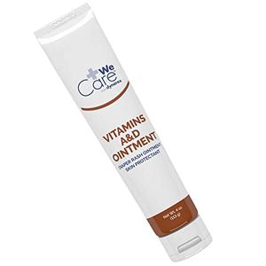 2 Pack Dynarex Vitamins A & D Ointment, Ointment with Vitamin A and Vitamin D Skin Protectant, for Diaper Rash and Discomfort, White, 1-4 oz. Tube