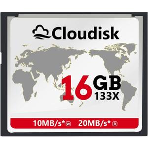 Compact Flash Card 16GB CF 2.0 Card Performance for DSLR Camera, Vintage Digital Camera and Industry Equipment (16GB)