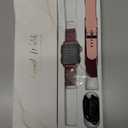 Smart Watches for Women, 1.83'' HD Fitness Tracker with Answer/Make Calls, Heart Rate/Sleep/SpO2 Monitor, 120+ Sport Modes, IP68 Waterproof, Compatible iPhone/Samsung/Android (Gold)