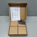 YGS-Tech 4 Inch LED Recessed Lighting Dimmable Downlight, 9W Equivalent to 80W Halogen, 4000K Natural White, CRI80, Ceiling Light with LED Driver (4 Pack)