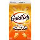 Goldfish Flavor Blasted Xtra Cheddar Cheese Crackers, 27.3 Oz Carton, BBD: 04/20/26