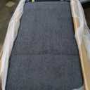 ERYE L-Shaped Pull Out Sleeper Sofa Bed, Modern Chenille Upholstered Button Tufted Corner Reversible Sleeper Sectional Sofa Couch with Storage Chaise, Drop-Down Table, Cup Holders and Charging Ports (Dark Gray)