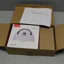 Nail Polish Kit with UV Light 25 Colors Gel Polish Starter Kit (Black)