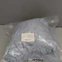 ZIQINPSQ Twin Size Flannel Fitted Sheet - 1 Piece Winter Warm Deep Pocket (15") Bed Sheet, Shrink & Fade Resistant, Hotel Quality, Light Steel Blue