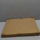 AerWo Sticker Display Stand, Greeting Card Display Stand for Vendor, 4 Tier 16 Shelves Portable Wooden Stickers Display Rack for Retail Counter Events for Postcard Brochure Photos Picture Display (Brown)