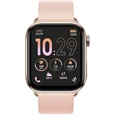 Smart Watch for Women, Answer/Make Calls, Alexa Built-in, 1.85" Touch Screen Fitness Tracker for Android & iPhone, Heart Rate/Sleep/SpO2 Monitor Smartwatch, IP68 Waterproof (Rose Gold)
