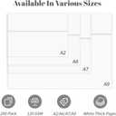 200 Pack White 4x6 Envelopes A6 Invitation Envelopes Self Seal for Wedding Birthday Party Baby Shower Thank you Notes, Greeting Cards (200, A6)