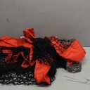 Durable Golf Practice Net for Batting and Cutting, Sturdy Structure, Easy Transportation, Black and Orange