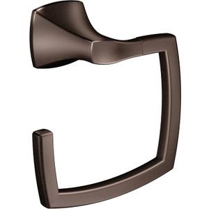 Moen YB5186ORB Voss Collection Bathroom Hand Towel Ring, Oil-Rubbed Bronze (11.61 x 2.83 x 6.81 inches)