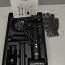 Blow Dryer Brush 7 in ONEAutowrap Curling Wand, 110,000 RPM High-Speed Negative Ionic Hair Dryer with Diffuser Concentrator, Round Brush Blow Dryer Air Styler, Volumizing Hair Styling Tools (Black)