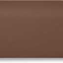 PureFit Super Stretch Soft Form Fit Ottoman Cover Rectangle - Ottoman Slipcovers for Foot Stool & Folding Storage Furniture for Living Room with Nonslip Elastic Bottom (Small, Brown)