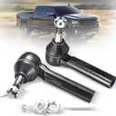 Front Outer Tie Rod Ends ES3493T Driver and Passenger Side 2 pcs Compatible with Cadillac Escalade ESV EXT | Chevroletn Avalanche | Silverado | Suburban 1500 2500 | GMC Sierra | Yukon XL 150
