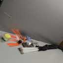 Sealegend 30 Feet Chimney Sweep Kit Chimney Brush, Chimney Cleaning Kit and Rotary Chimney Cleaning System, Fireplace Brush Tool with 9 Nylon Flexible Rods