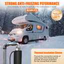 25FT Heated Water Hose for RV,Heated Hose,Anti-freezing Temperature Down to -47F, Great Rv Accessories for Campers, Livestock, Agriculture (25FT)