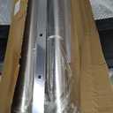 Stainless Steel Quarter Fender Set (24"x24"),Semi Truck,in pair. With mounting tube.