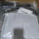 Large Outdoor Heated Cat House with Escape Door 28" x 16" x 17" Black