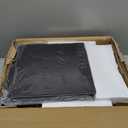 Marbrasse Desk Shelf with Drawer, 40" Desk Hutch for Computer Monitor, Wooden Desktop Bookshelf Storage Rack for Home Office Dorm - Dark Brown