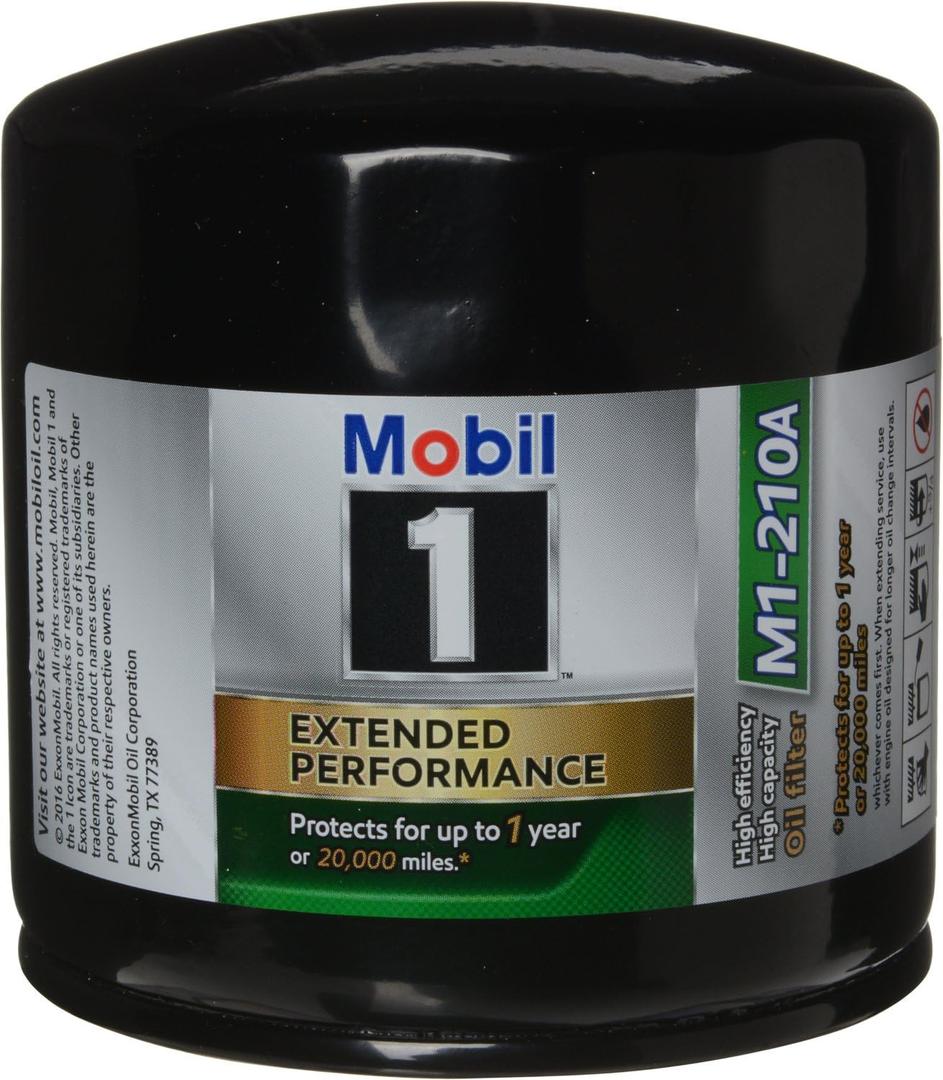Mobil 1 M1-210A Extended Performance Oil Filter, Pack of 2