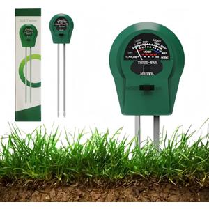 Soil Moisture Meter3-in-1 Illumination DetectionpH ValueHumidity Multifunctional Soil ph TesterGreat for Garden, Lawn, Farm, Indoor & Outdoor UseSoil Test kitNo Battery Required
