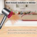 3 x 78 inch Door Draft Stopper, Strong Adhesive Under Door Sweep for Exterior & Interior Doors Insulation,Soundproof Door Bottom Weather Stripping Seal Dust Blocker and Noise Stopper,White