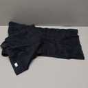 Hand Towels with Wavy Jacquard - Black Face Towels for Bathroom, 2 Piece, Cotton, 13x29 Inches