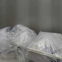 VidaFete 10 Pack 120inch Round Tablecloth Polyester Table Cloth, Stain Resistant and Wrinkle Polyester Dining Table Cover for Kitchen Dinning Party Wedding Round Tabletop Buffet Decoration(White)