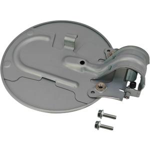 Gas Tank Door Cover Fuel Filler Cap Compatible With 1999-2006 Chevy Silverado 1500 2500 3500, GMC Sierra 1500 2500 3500, Replace 15124080 1054493 0856-029, With 2 Pack Screws