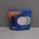 BLNAN LED Flush Mount Ceiling Light, 9 Inch 18W 3000K/4000K/5000K Hardwire Light Fixture, Ultra Thin Round White Lamp for Kitchen Porch Bedroom Hallway Stairwell Basement, Non-dimmable 1 Pack