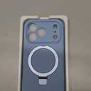 Compatible with iPhone 17 Pro Case with Magnetic Invisible Stand Compatible with Mag-Safe Military Drop Tested Shockproof Silicone iPhone 17 Pro Phone Cases for Women Men 6.3"Blue