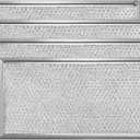 4 Pack Microwave Grease Filter Compatible with Whirlpool and GE Microwaves - WB06X10596 Microwave Oven Grease Filter Approx 13" x 6" by AMI PARTS