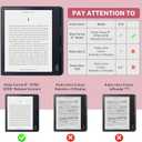 Case Compatible with 8" Kobo Forma(Model N782, 2018 Release Version), Includes a Screen Protector - Premium PU Leather Cover with Auto Sleep/Wake (One Size)