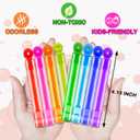 Mini Small Bubbles Wands Toys Gifts Bulk for Kids 64 Pack-Bubble Party Favors Supplies for Toddlers, Bulk Non Candy Treats Goodie Prize for Graduation 250th Anniversary Parade Throws Giveaways Handout
