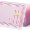 10pcs NFC Tags Clear NFC Cards NFC 215 Cards Rewritable Ntag 215 NFC Tags Transparent NFC Chip Blank NFC Tag NFC Wifi Tag，Compatible with Amiibo and TagMo for All Phone NFC Enabled