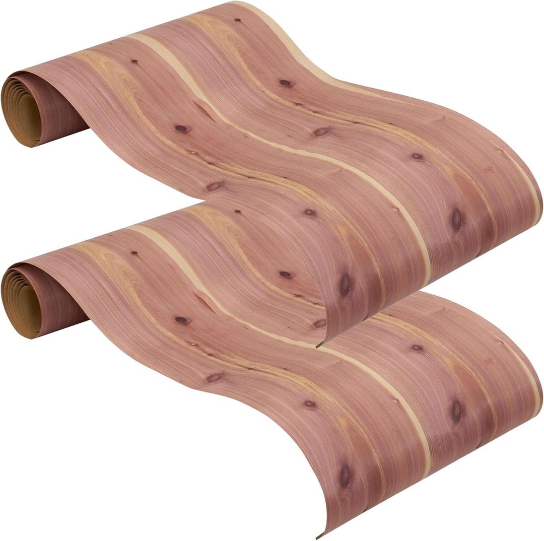 Household Essentials Cedar Drawer and Closet Shelf Liner |6-Feet by 10-Inch | 2 Pack, Brown