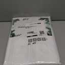 EHouseHome Heavy Duty Fabric Tablecloth with White Lace-Waterproof/Wrinkle Free/Stain Resistant/Oil Proof-for Dining,Indoor&Outdoor,Wedding,Holiday,White,Rectangle 60x120Inch